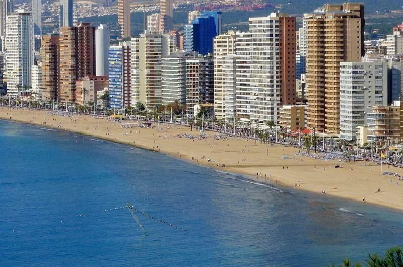 Ferienwohnung Apartamento Corazon De Monte Carlo Benidorm Exterior foto